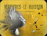 Plaque Chat Verrières Le Buisson