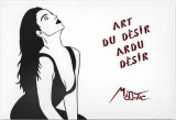 Miss Tic — Art Du Désir - Ardu Désir, silhouette féminine en noir et blanc et texte aux accents rouges